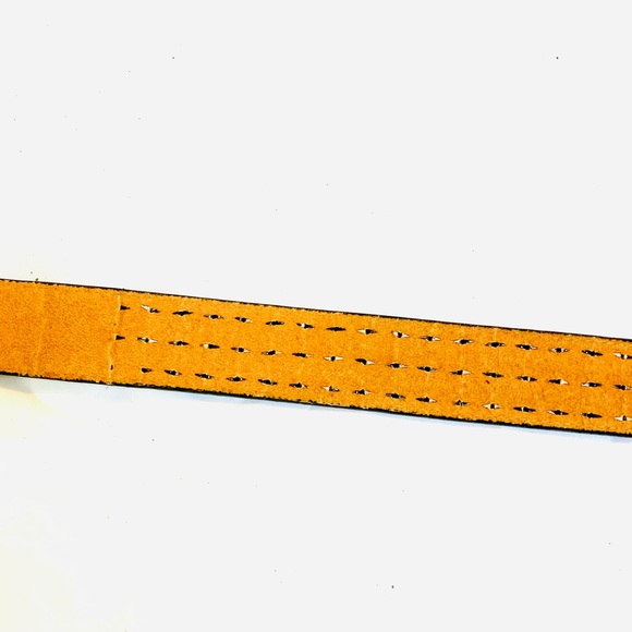 Vintage Ed Hardy Belt Studded Red Rhinestones Buckle - Picture 10 of 16